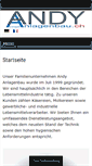 Mobile Screenshot of andy-anlagenbau.ch